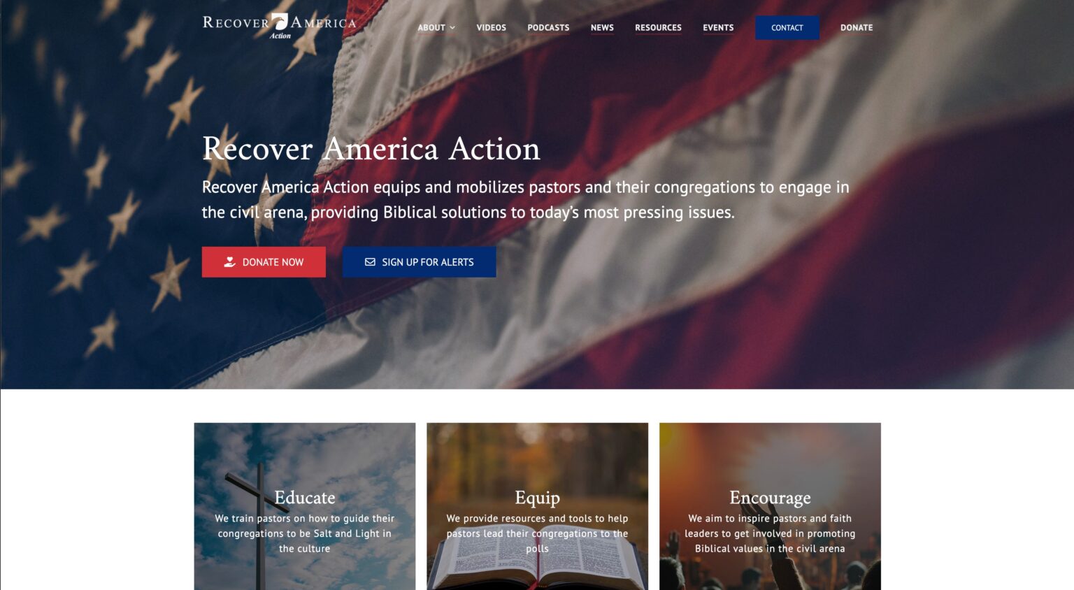 Recover America Action - CI Design, LLC